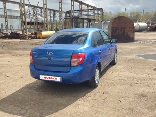 2017 Lada (ВАЗ) Granta I, синий, 440000 рублей, вид 4