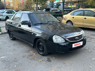 2008 Lada (ВАЗ) Priora I, чёрный, 194000 рублей, вид 2