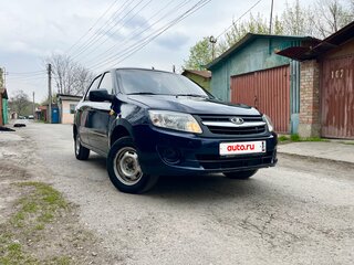 2013 Lada (ВАЗ) Granta I, синий, 400000 рублей, вид 1
