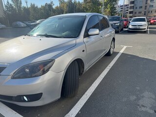 2006 Mazda 3 I (BK) Рестайлинг, серебристый, 550000 рублей, вид 2