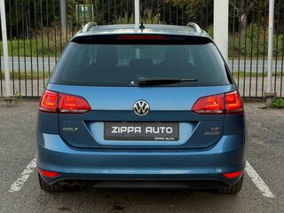 2014 Volkswagen Golf VII, синий, 1489000 рублей, вид 5