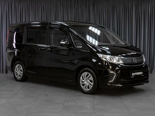 2017 Honda Stepwgn V Рестайлинг, чёрный, 1689000 рублей, вид 1