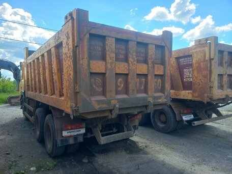 2022 IVECO-Hongyan 6x4 (CQ3346), жёлтый, 2651150 рублей, вид 4
