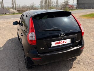 2013 Lada (ВАЗ) Kalina II, чёрный, 370000 рублей, вид 4