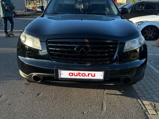 2006 Infiniti FX35 I (S50) Рестайлинг, чёрный, 795000 рублей, вид 2