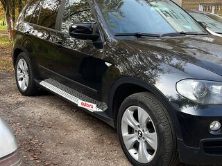 2008 BMW X5 3.0si II (E70), чёрный, 1580000 рублей, вид 4
