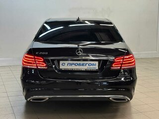 2013 Mercedes-Benz E-Класс 200 IV (W212, S212, C207) Рестайлинг, чёрный, 1470000 рублей, вид 3