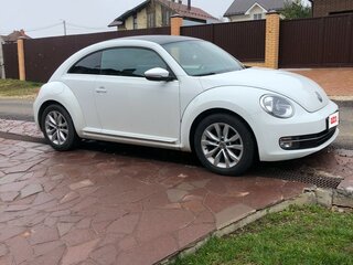 2014 Volkswagen Beetle II (A5), белый, 1499000 рублей, вид 5
