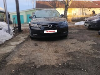 2008 Mazda 3 I (BK) Рестайлинг, чёрный, 470000 рублей, вид 1