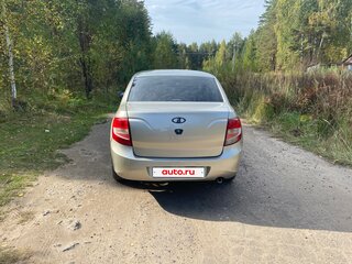 2013 Lada (ВАЗ) Granta I, бежевый, 400000 рублей, вид 4