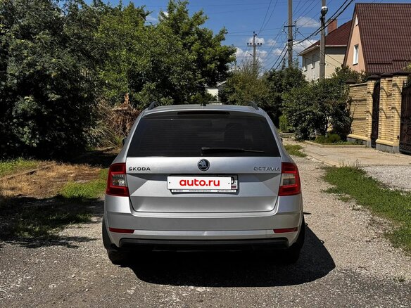 2017 Skoda Octavia III (A7), серебристый - вид 4