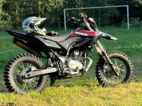 2012 Yamaha WR125X, чёрный, 245000 рублей, вид 2