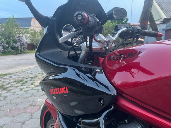 2001 Suzuki Bandit GSF 600, красный, 750000 рублей