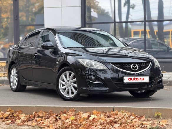 2009 Mazda 6 II (GH), чёрный - вид 8