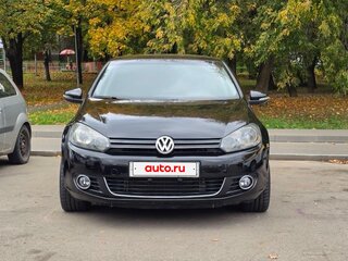 2010 Volkswagen Golf VI, чёрный, 700000 рублей, вид 4
