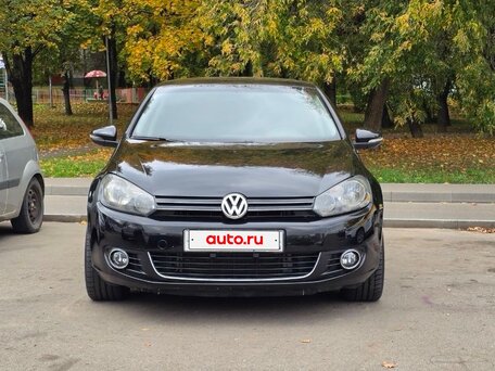 2010 Volkswagen Golf VI, чёрный, 700000 рублей, вид 4