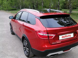 2020 Lada (ВАЗ) Vesta SW Cross I, красный, 1250000 рублей, вид 4