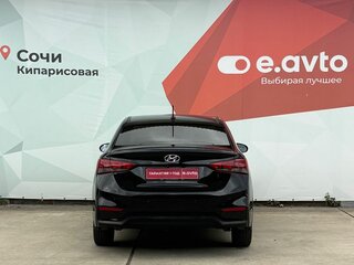 2018 Hyundai Solaris II, чёрный, 1270000 рублей, вид 5