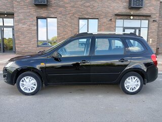2014 Lada (ВАЗ) Kalina II, чёрный, 400000 рублей, вид 5