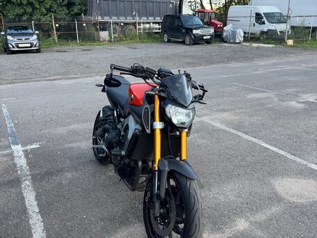 2015 Yamaha MT-09 (FZ-09), оранжевый, 710000 рублей, вид 1