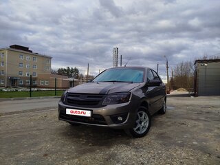 2016 Lada (ВАЗ) Granta I, коричневый, 420000 рублей, вид 3
