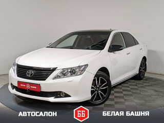 2012 Toyota Camry VII (XV50), белый, 1389500 рублей, вид 1