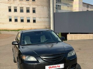 2006 Mazda 3 I (BK) Рестайлинг, чёрный, 360000 рублей, вид 1