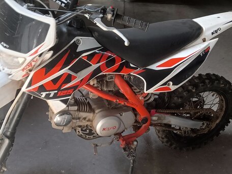 2022 Kayo Basic TT125, белый, 60000 рублей, вид 1