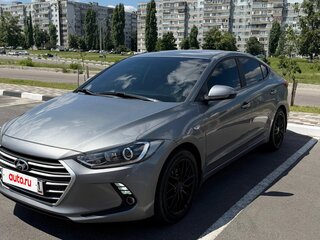 2017 Hyundai Elantra VI (AD), серый, 1200000 рублей, вид 1
