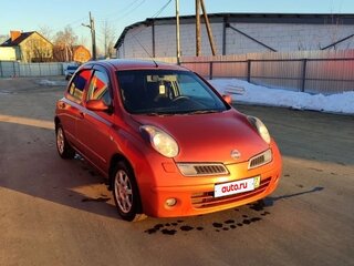 2007 Nissan Micra III (K12), оранжевый, 465000 рублей, вид 4