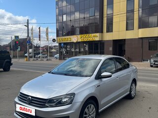2018 Volkswagen Polo V Рестайлинг, серебристый, 1125000 рублей, вид 1