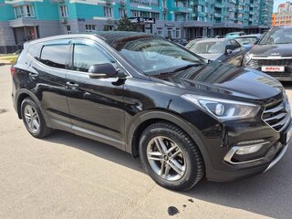 2017 Hyundai Santa Fe III Рестайлинг, чёрный, 2050000 рублей, вид 2