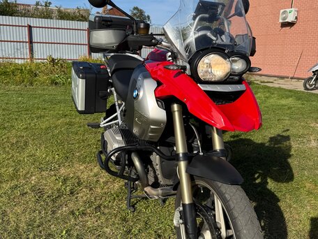 2010 BMW R 1200 GS, красный, 720000 рублей, вид 3