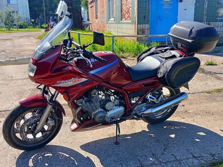 1996 Yamaha XJ900, красный, 300000 рублей, вид 3