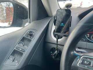 2010 Volkswagen Tiguan I, чёрный, 980000 рублей, вид 4