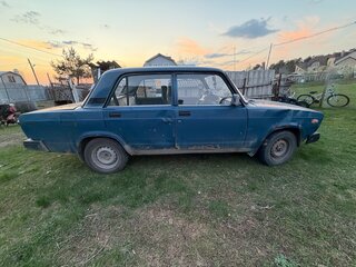 2004 Lada (ВАЗ) 2107, синий, 70000 рублей, вид 3