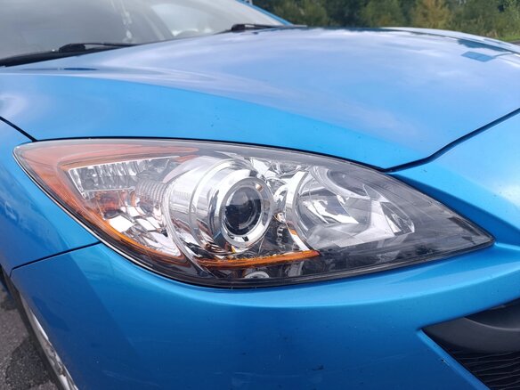 2010 Mazda 3 II (BL), синий, 750000 рублей - вид 7