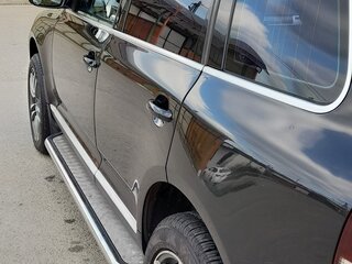 2008 Volkswagen Touareg I Рестайлинг, чёрный, 1250000 рублей, вид 3