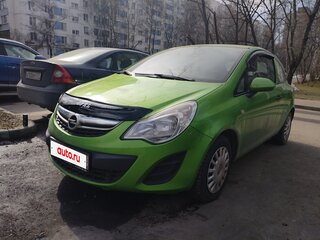 2012 Opel Corsa D Рестайлинг II, зелёный, 300000 рублей, вид 1