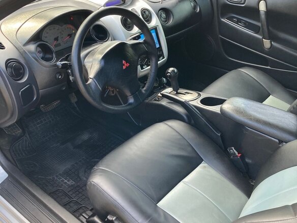 2002 Mitsubishi Eclipse III, серебристый, 850000 рублей - вид 8