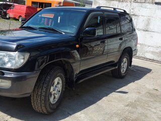 2006 Toyota Land Cruiser 100 Series Рестайлинг 2, чёрный, 2500000 рублей, вид 3