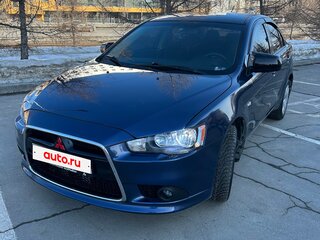 2008 Mitsubishi Lancer X, синий, 780000 рублей, вид 3