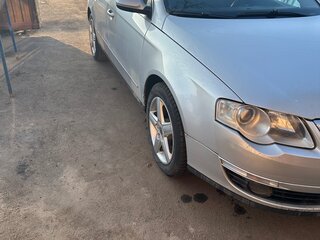 2008 Volkswagen Passat B6, серебристый, 480000 рублей, вид 1