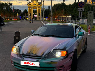 2003 Hyundai Tiburon II (GK), серебристый, 500000 рублей, вид 2