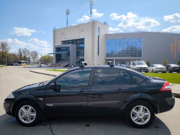 2006 Renault Megane II Рестайлинг, чёрный, 480000 рублей - вид 7