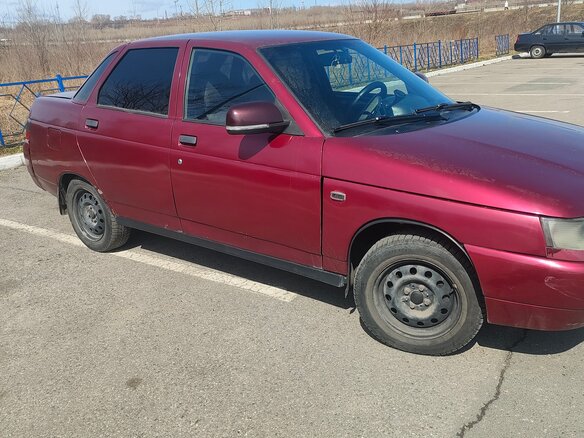 2005 Lada (ВАЗ) 2110, красный, 170000 рублей - вид 2