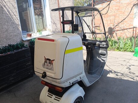 2017 Honda Gyro, белый, 120000 рублей, вид 2