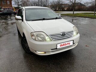 2003 Toyota Corolla IX (E120, E130), белый, 800000 рублей, вид 2