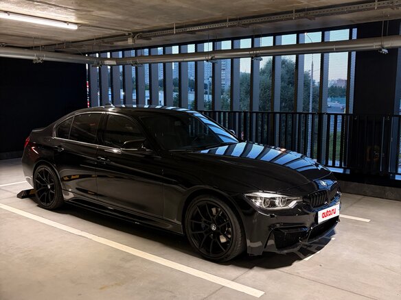 2017 BMW 3 серии 320d VI (F3x) Рестайлинг, чёрный, 2400000 рублей - вид 3