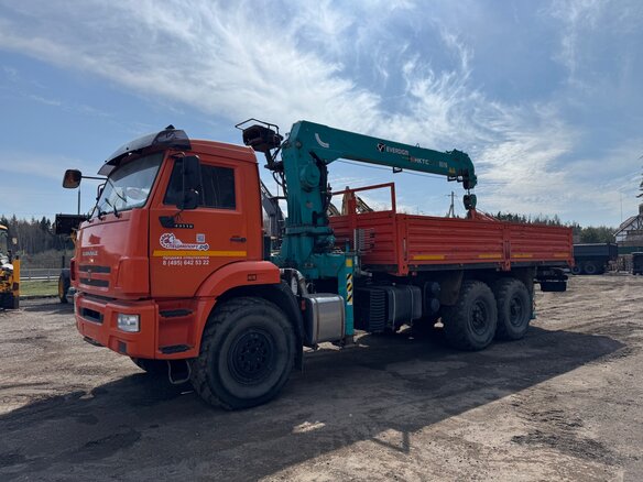 2021 КамАЗ 43118, оранжевый, 7990000 рублей